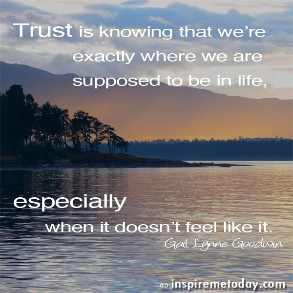 Quote Trust Is Knowing1
