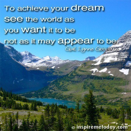 Quote - To Achieve Your Dream