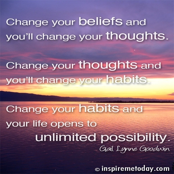 Quote Change Your Beliefs And1