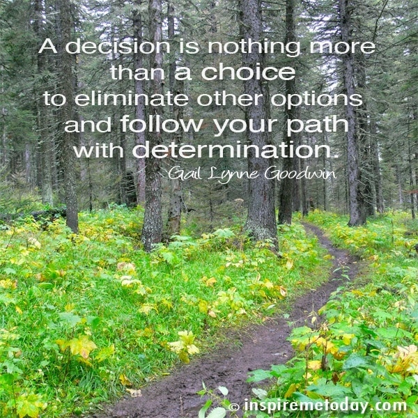 Quote A Decision Is Nothing