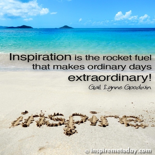 Quote Inspiration Is The Rocket
