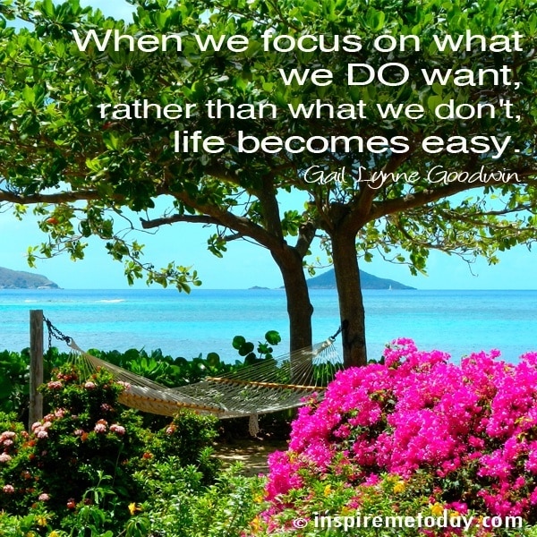 Quote When We Focus On What